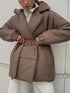 'Reverie' Quilted Puffer Jacket - Celes Fashion